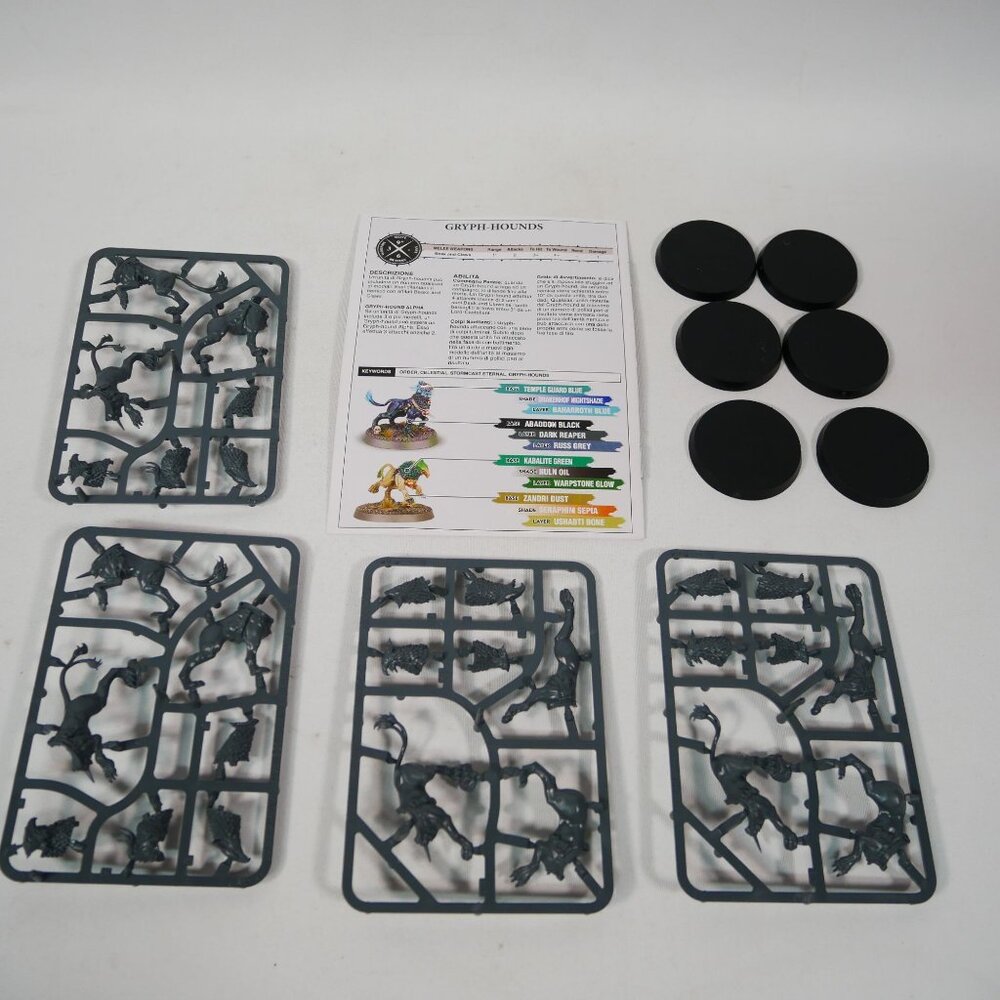 Warhammer Age Of Sigmar Gryph-Hounds (x6) GW New On Sprue - Picture 2 of 6